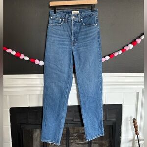 Madewell Perfect Vintage Straight Jeans